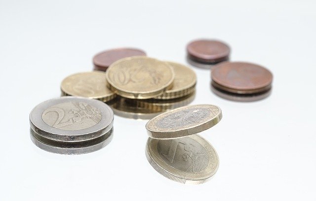 drobné euro mince