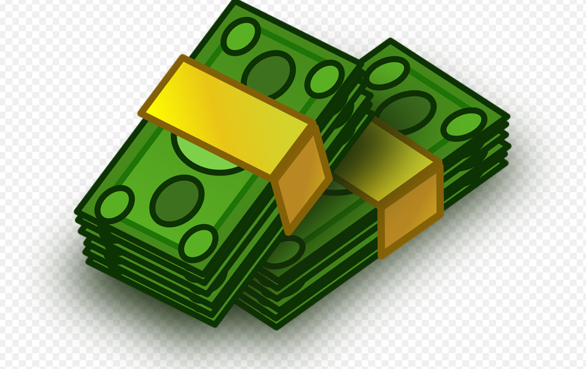 zelené bankovky